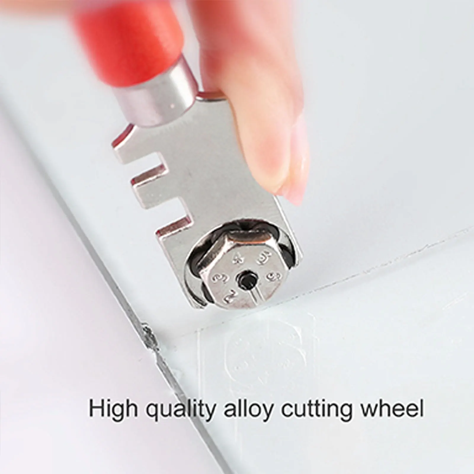 1PC Professional Glass Tile Cutter for Hand Tool 130mm Diamond Tipped Glass Knife Tools Portable