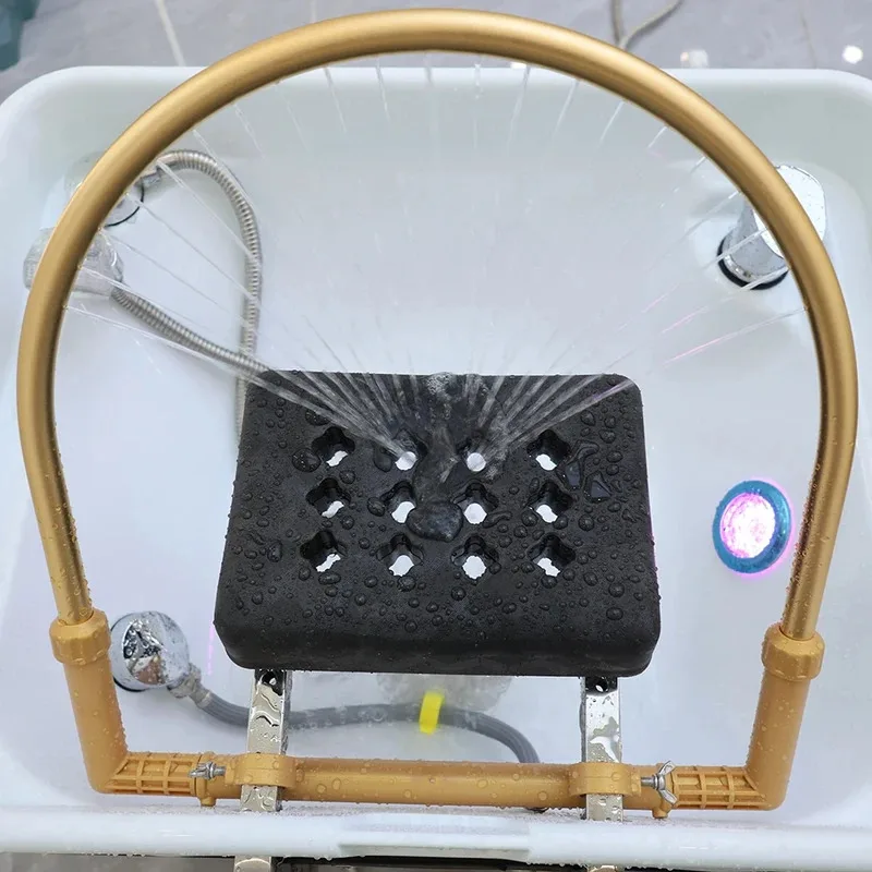 

Head Spa Shampoo Chair Hair Stylist Sink Steam Portable Hair Wash Chair Water Therapy Lavacabezas Salon Equipment MQ50SC