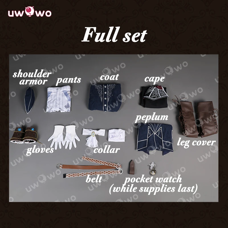 UWOWO Collab-serie: Game Duchess Cosplay-kostuum Nightreign Cosplay-outfit S-3XL Halloween-kostuum