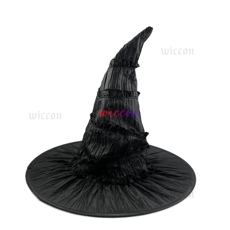

MN1 Fantasy Wicked Elphaba Cosplay Glasses Witch Hat Disguise Costume Accessories for Women Roleplay Halloween Carnival Prop9*Jy