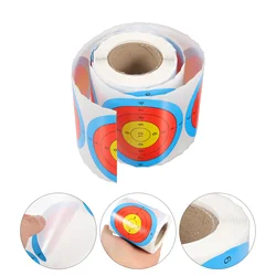 Fluorescent Shooting Targets Bow Arrow Target Practice Splatter Range Sports Labels Self Adhesive Circle Target Paper