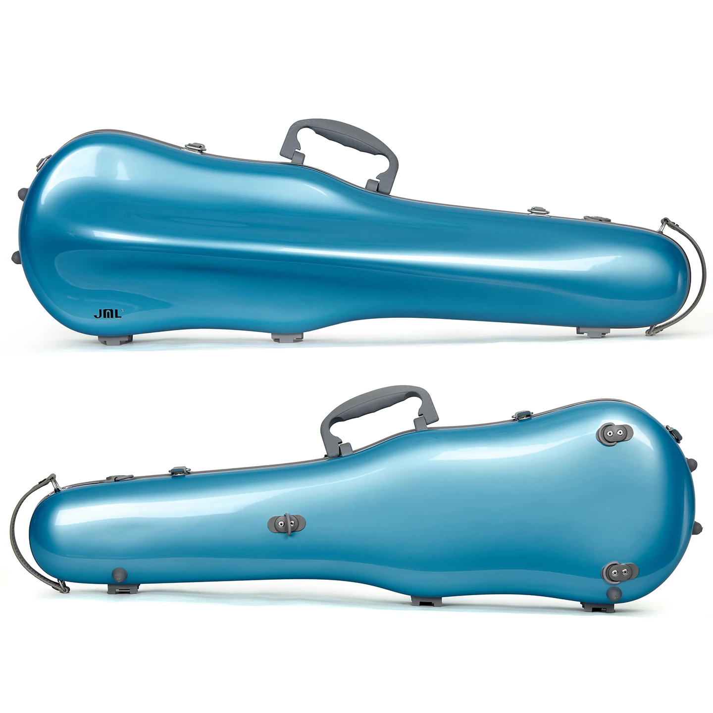 CHRISTINA Premium Violin Case 4/4-3/4 Universal Multiple Colors Available Lightweight Sturdy Composite PC Highly Protective VB94