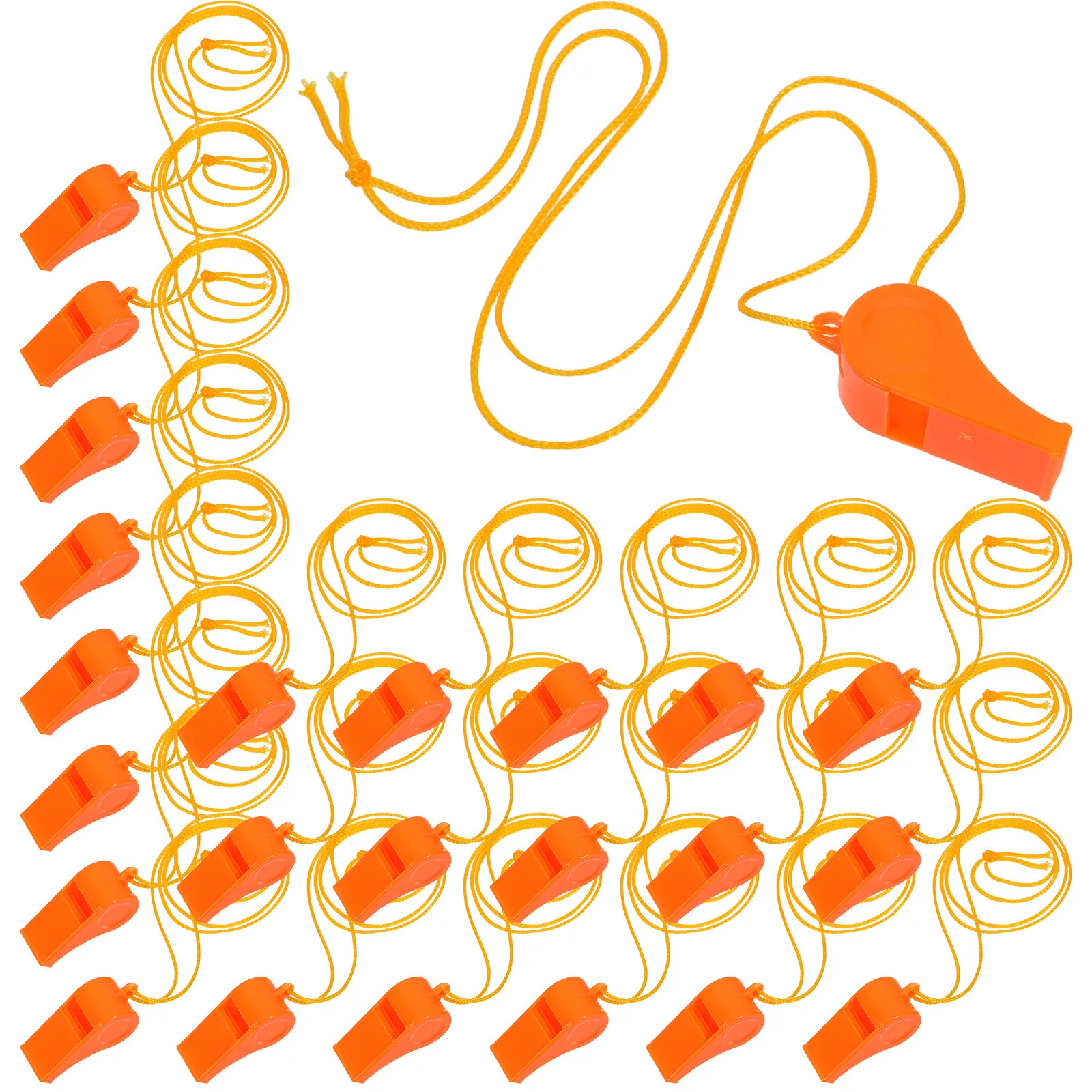 

30 шт. сигнальных свистков для выживания с высокой проникающей способностью звука, для использования на открытом воздухе в экстренных ситуациях, для лодок, рыбалки, охоты, походов, надежные