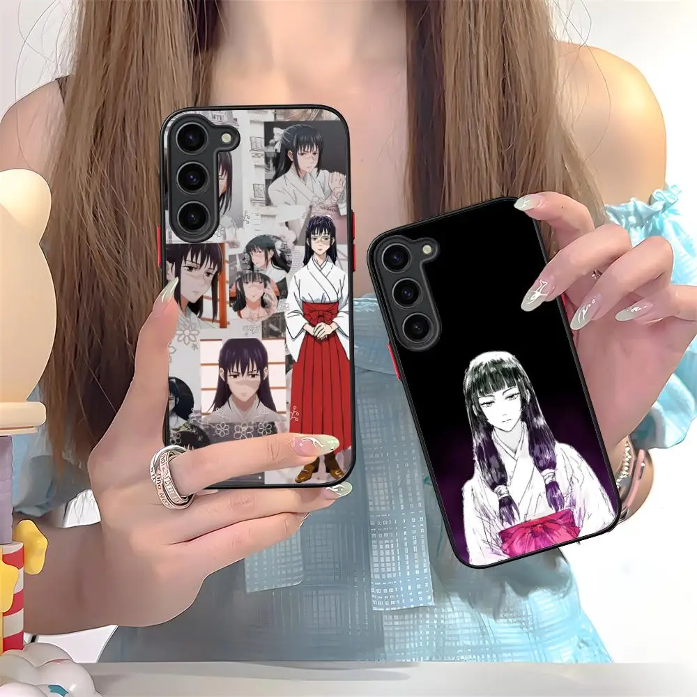 Jujutsu Kaisen Utahime Iori Phone Case for Samsung Galaxy S25 S24 S23 S22 S21 Plus FE Ultra Colorful Silicone Cover Cover Luxury