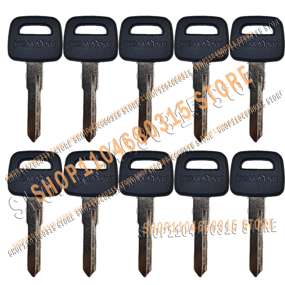 Excavator PC200-8 Heavy 1/5/10/20pcs for Komatsu Equipment Keys Compatible with PC130-8 PC350-8 Keys High Quality