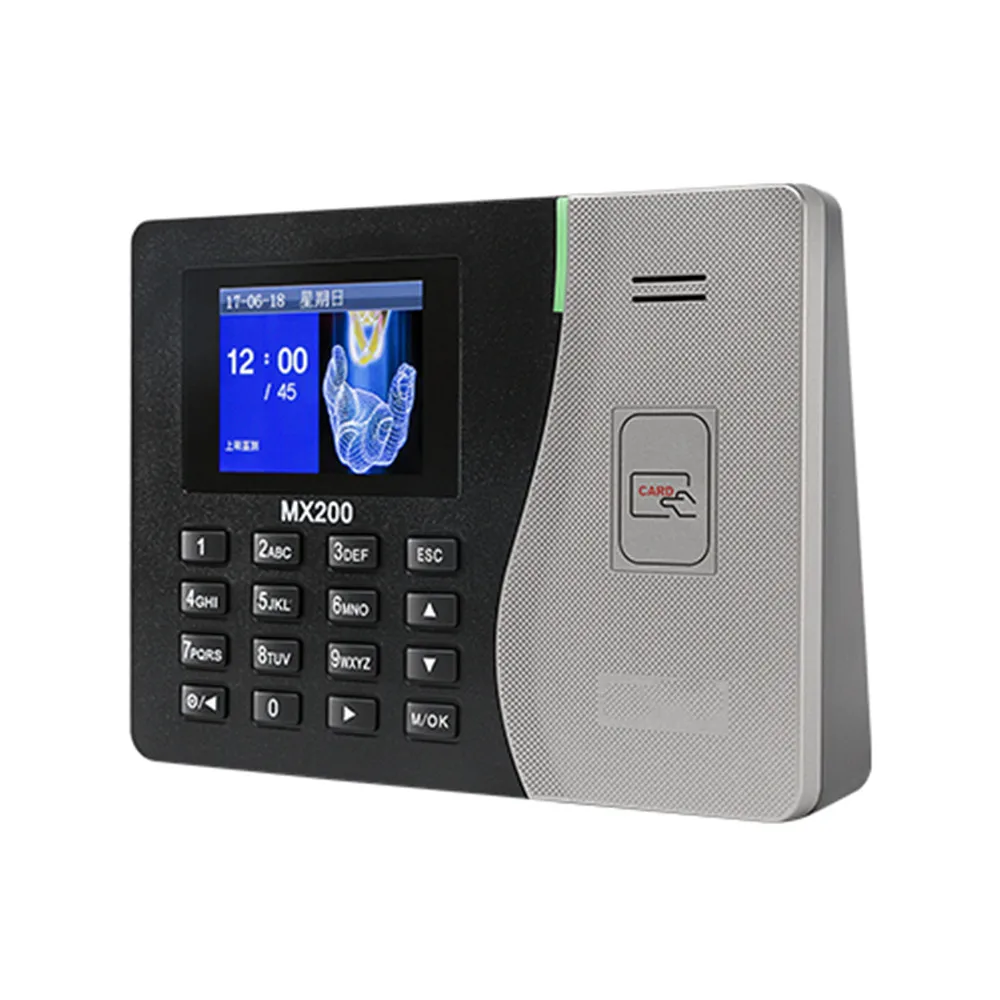 Employee Time Punch Clock Finger Print Attendance Machine