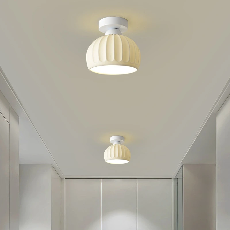 Modern chandelier ceiling lights White Lampshade Hanging ceiling lamp Simple Kitchen Bedroom Aisle Restaurant Ceiling Lighting