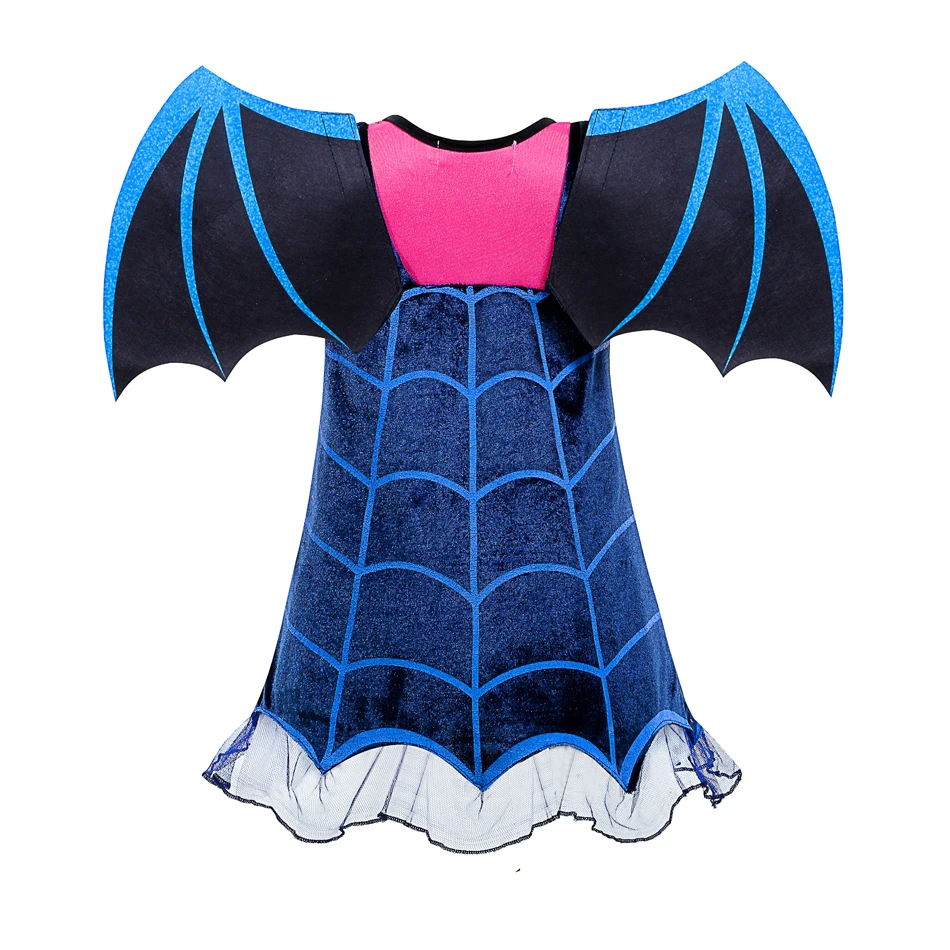 Halloween Vampire Costume Girls Party Dresses Kids Dress Up Costumes Role Play Cosplay Outfits