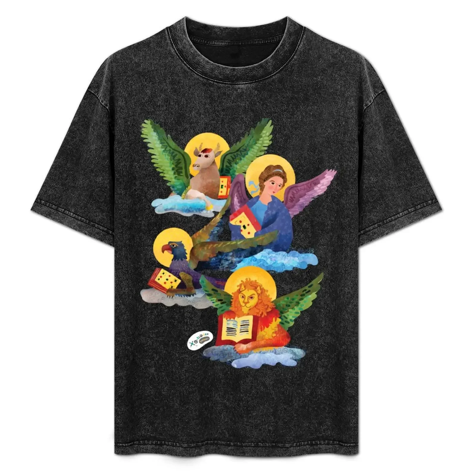 

The four Orthodox Evangelist symbols T-Shirt sweat customizeds anime tshirt slim fit t shirts for men