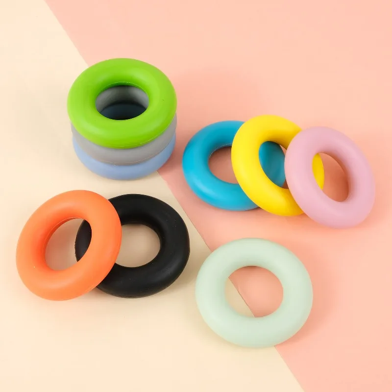 Hand Trainer Carpal Expander Grip Finger Strength Power Gripper Gripping Ring Stress Relief Gym Home Exercise Fitness Equipment