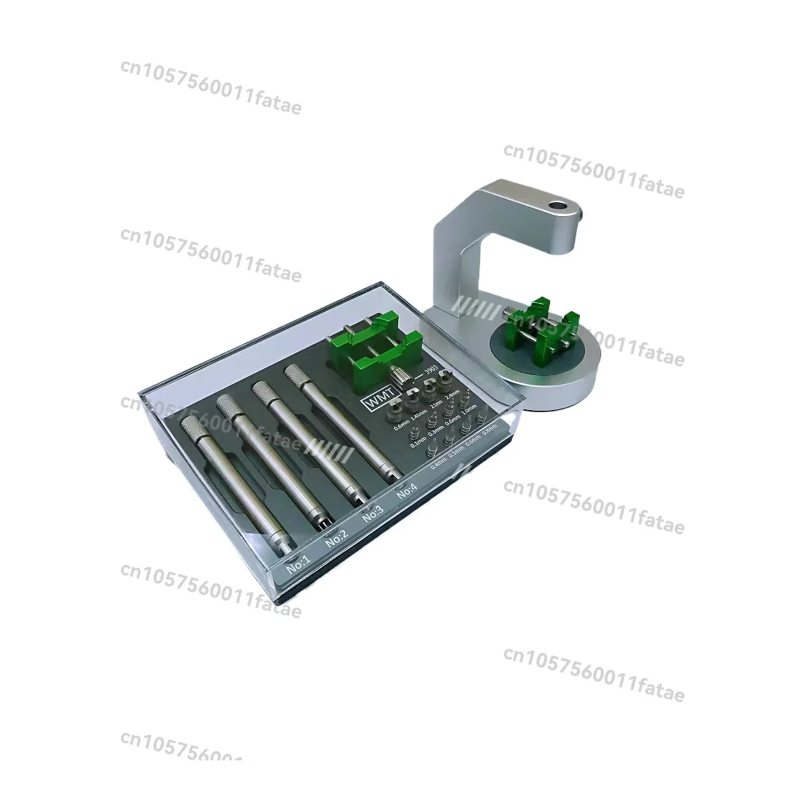 Dissolvant d'aiguilles de montre sans Contact, cadran de précision W0638, outil professionnel de 0.1mm à 2.4mm