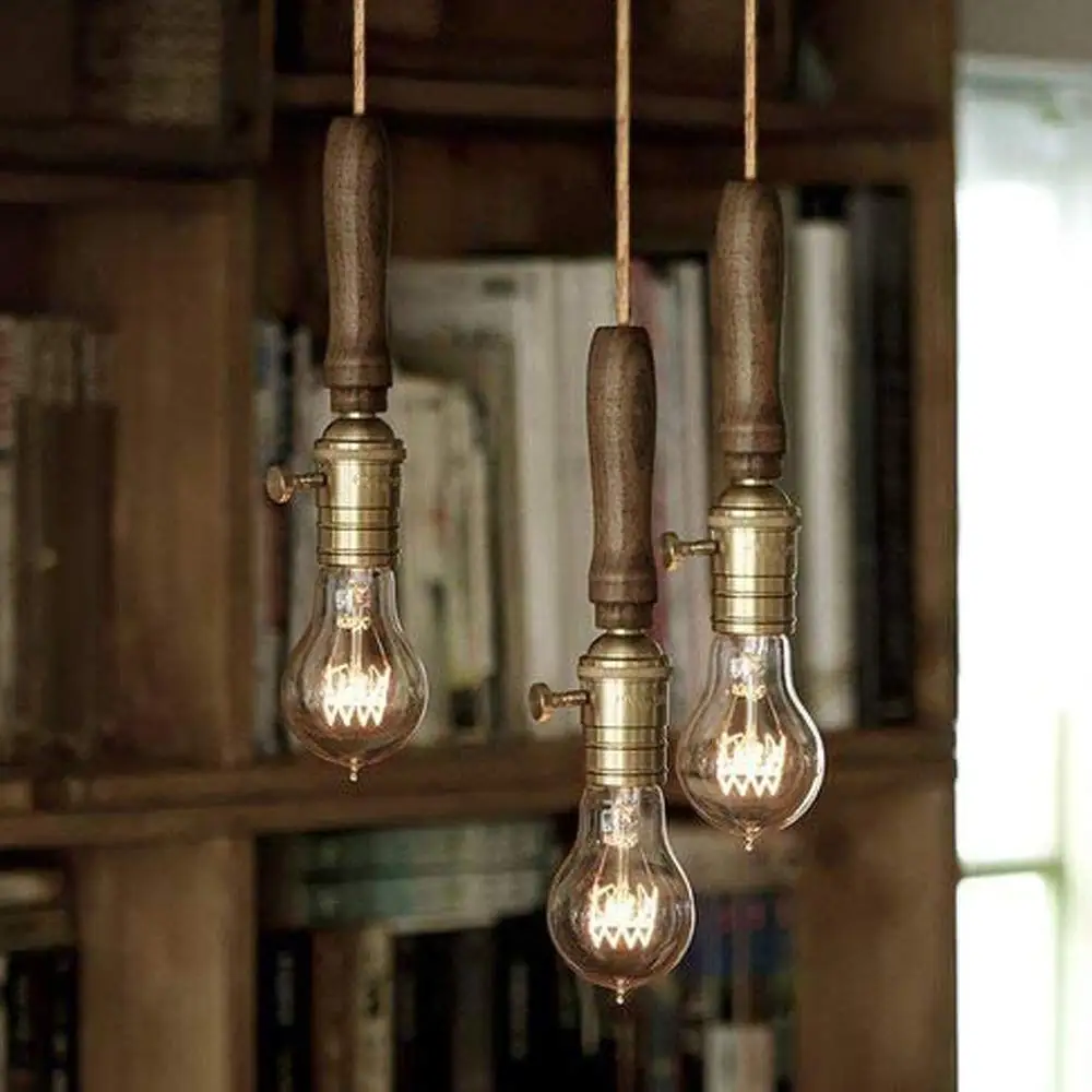 2 Core Vintage Electrical Wire Hemp Rope Wire Twisted Cable Braided Flexible Retro Pendant Light Edison Bulb Lamp Cord