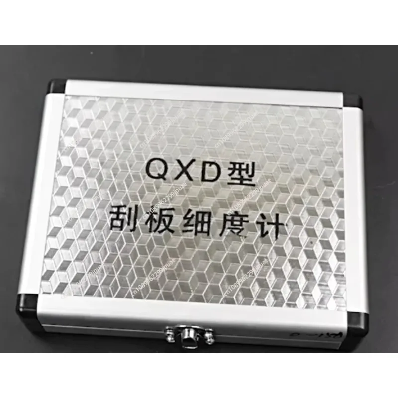 

Stainless Steel Hegman Fineness Grindometer 0~100μm 0-8 Hegman Single Groove Paint Particle Size Test Gauge