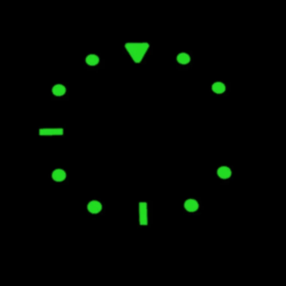 NH35 NH36 Dial Green Luminous Watch Dial Fit for SKX007 SPRD 6105 Turtle Tuna Watch Case 28.5mm Watch Dials With Box Gifts Parts