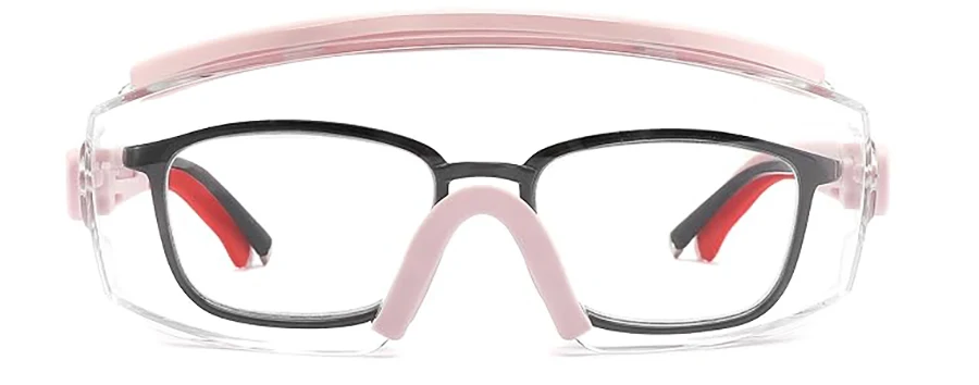 Antibeschlag-Schutzbrille über Brille, schützende Arbeitschirurgiebrille, CE Ansi Z87 Splash Lab Industry, chemisch verstellbarer Rahmen – Detail 4
