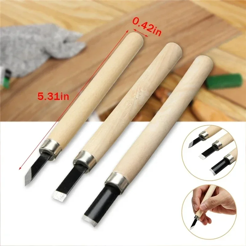 3-12pcs Wood Carving Chisel Knife Hand Tool Set For Basic Detailed Carving Woodworkers Gouges Woodworking Tools Woodcut Drilling