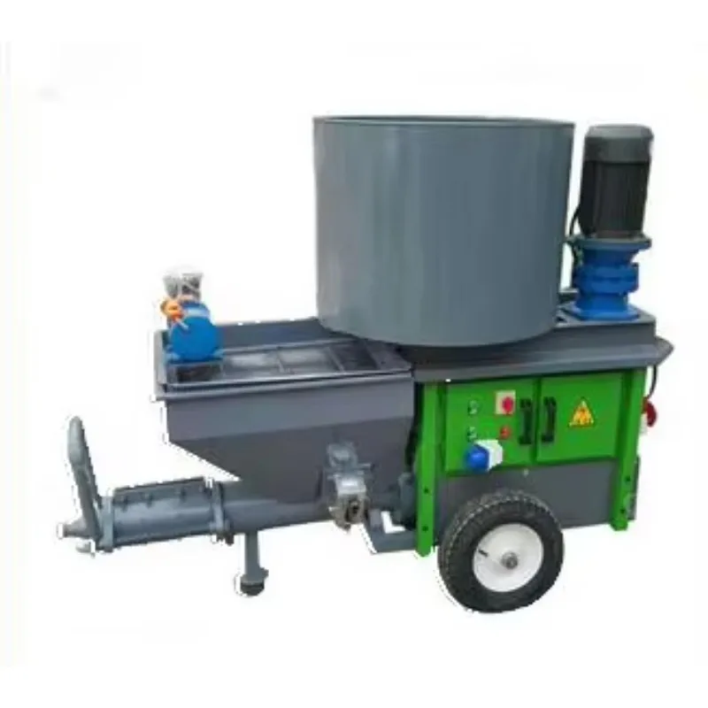 New High Pressure Cement Plaster Spray Machine Screw Slurry Grouting Sand Material Gypsum Mortar Wall Spraying Pump Construction