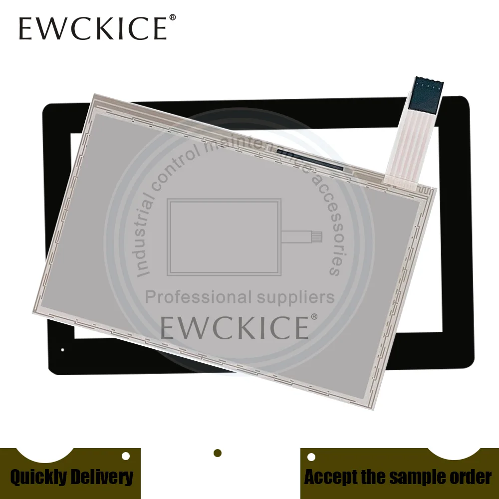 NEW B070N18AG10-02 E217342 HMI PLC Touch Screen Panel Touchscreen And FILM  Front label Touchscreen Panel