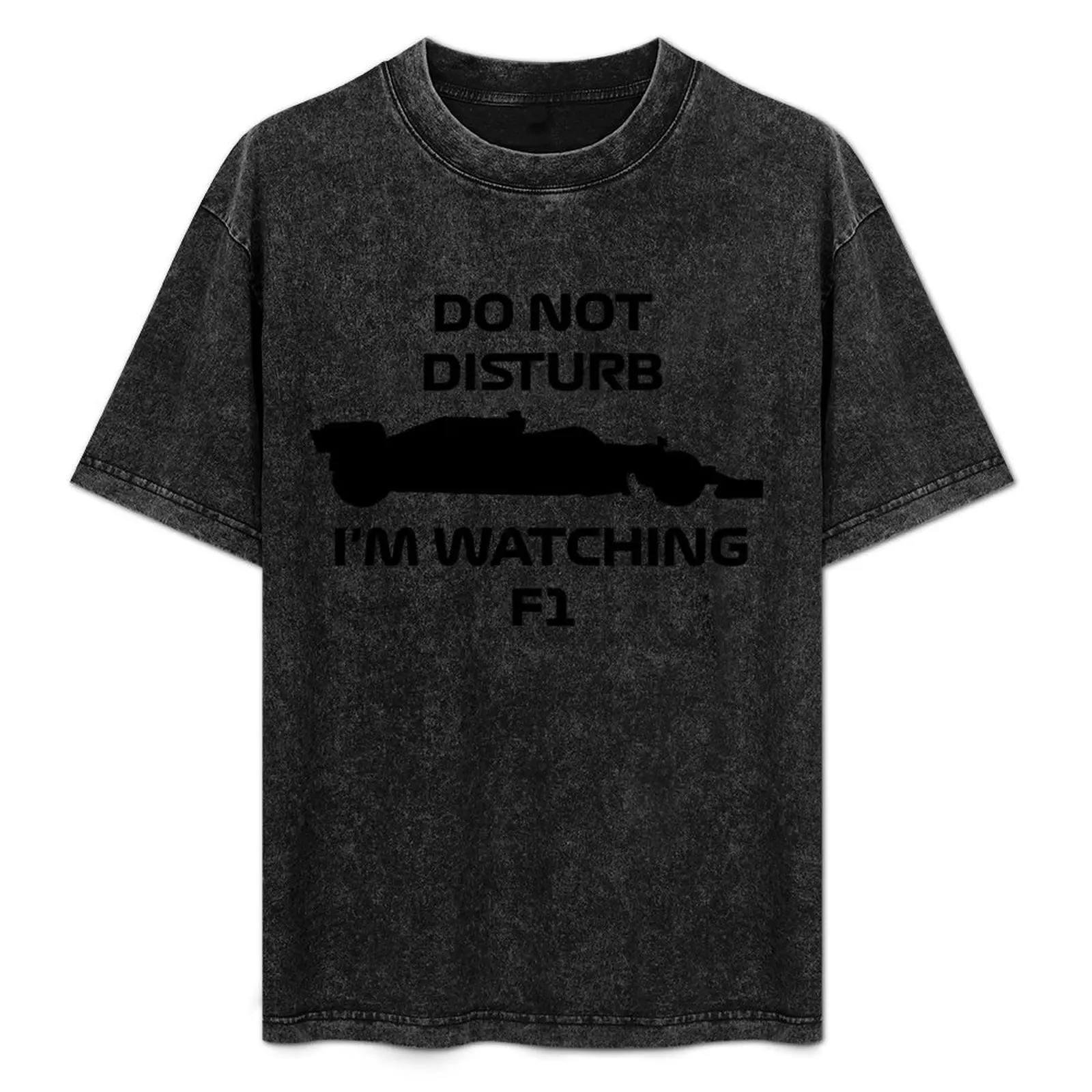 

Do Not Disturb I Am Watching F1 T-Shirt customizeds anime Aesthetic clothing t shirt men