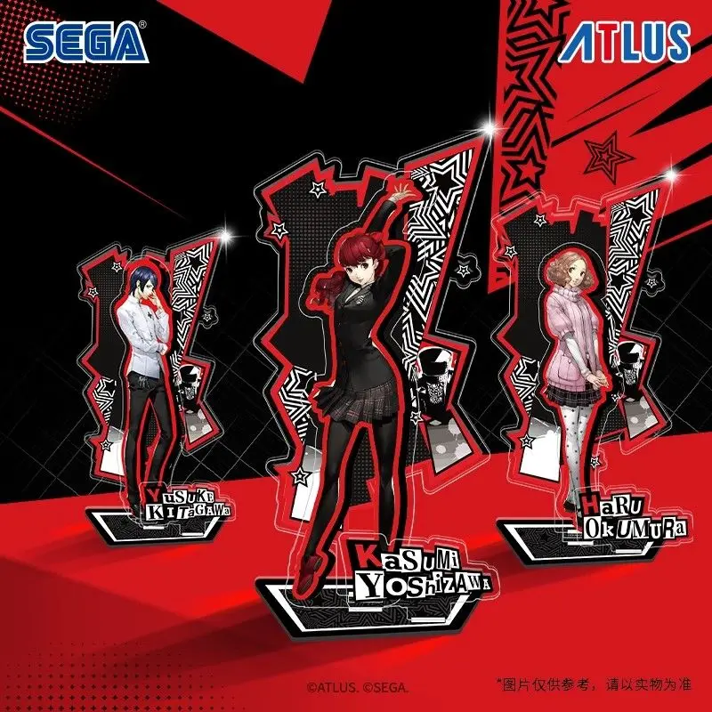 Original Persona 5 Royal Acrylic Stand ATLUS Anime Peripheral Ornament Acg Goods Collect Toy Cute Trendy Fun New Girl Boys Gift view 3