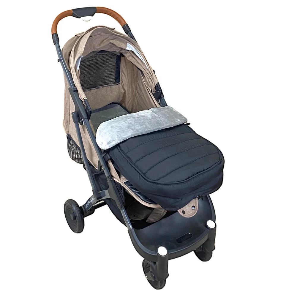 العالمي 6-36 متر الشتاء عربة طفل Footmuff كيس النوم الدافئ الثلوج الشتاء عربة طفل كيس النوم #5