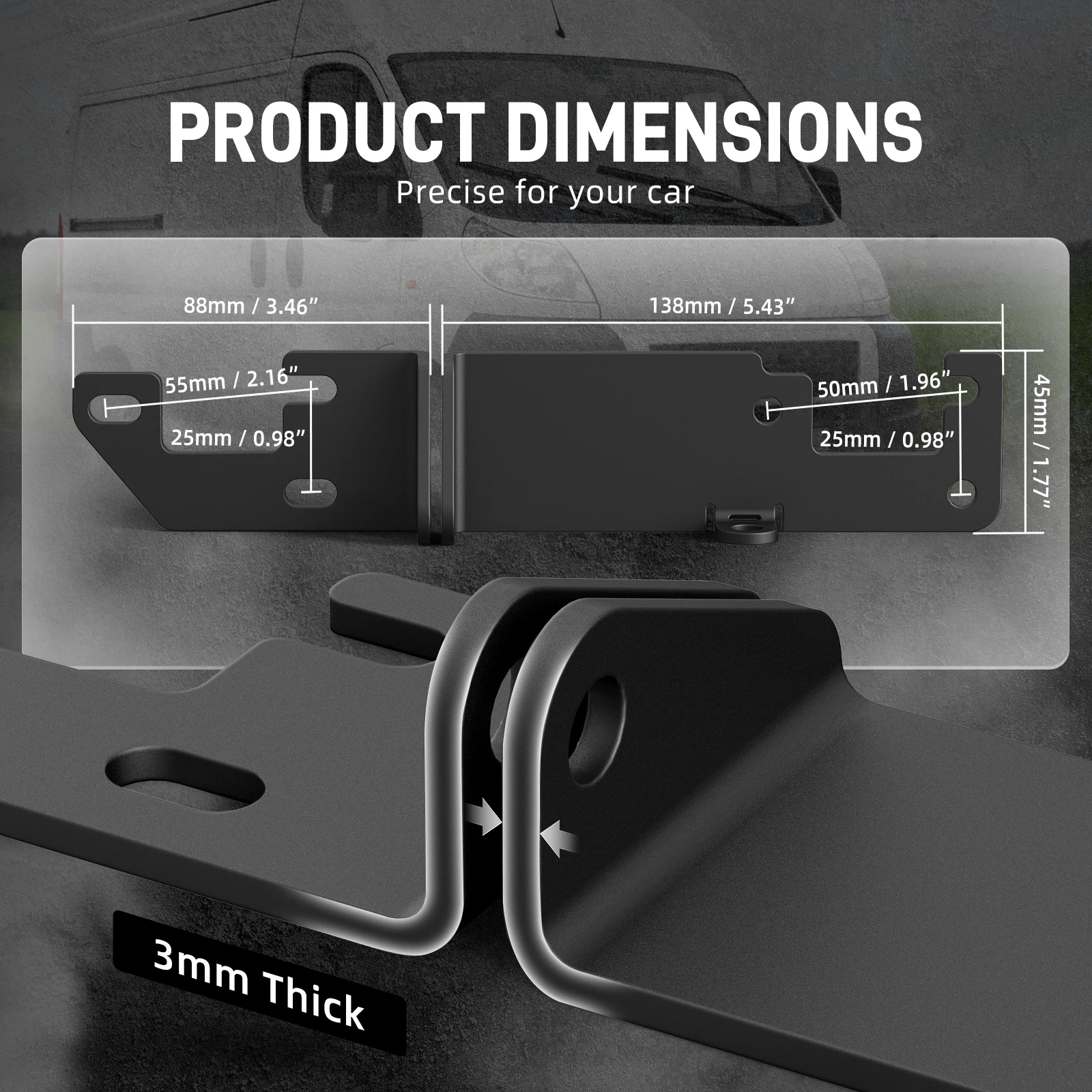 Car Anti-theft Door Locky Protection Set for X250 X290 Fiat Ducato 2006+, for Peugeot Boxer 2006+, for Citroen Jumper 2006+