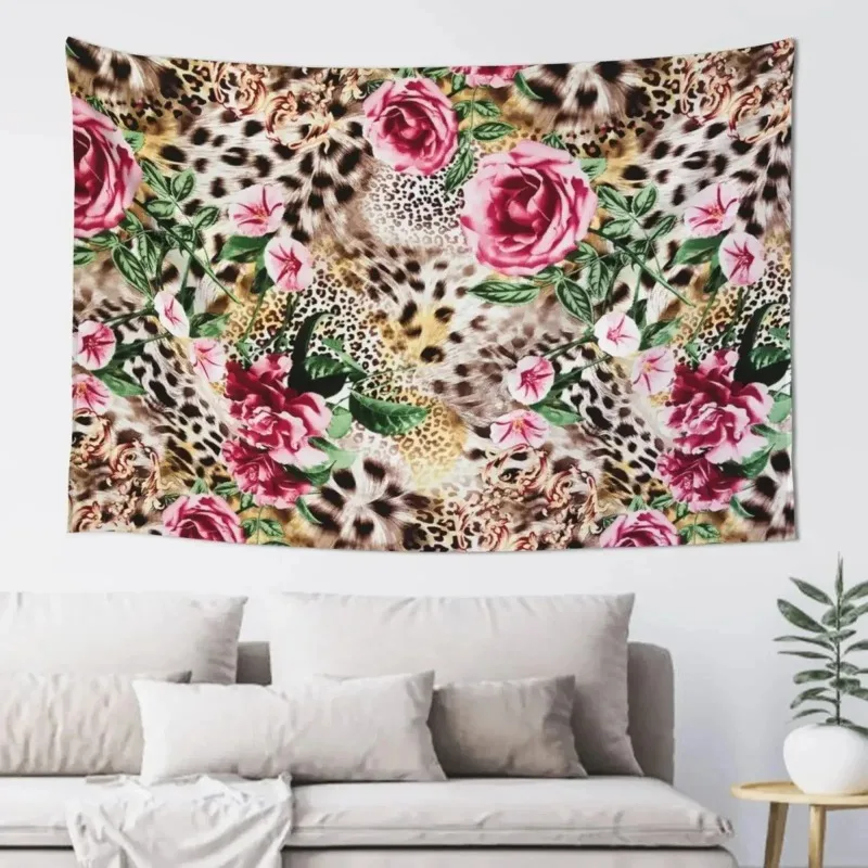 

Wildlife Brown Wildlife Leopard Tapestry Living Room Bedroom Dormitory Wall Tapestry Art Decoration bohemian decor 180X320CM