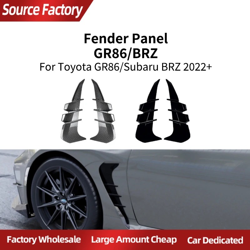 

Спойлеры с крыльями автомобиля для Toyota Gr86 Subaru BRZ 2022+ модели с листовой панелью, маркированные вентиляционные отверстия, наклейка, модификация, аксессуары