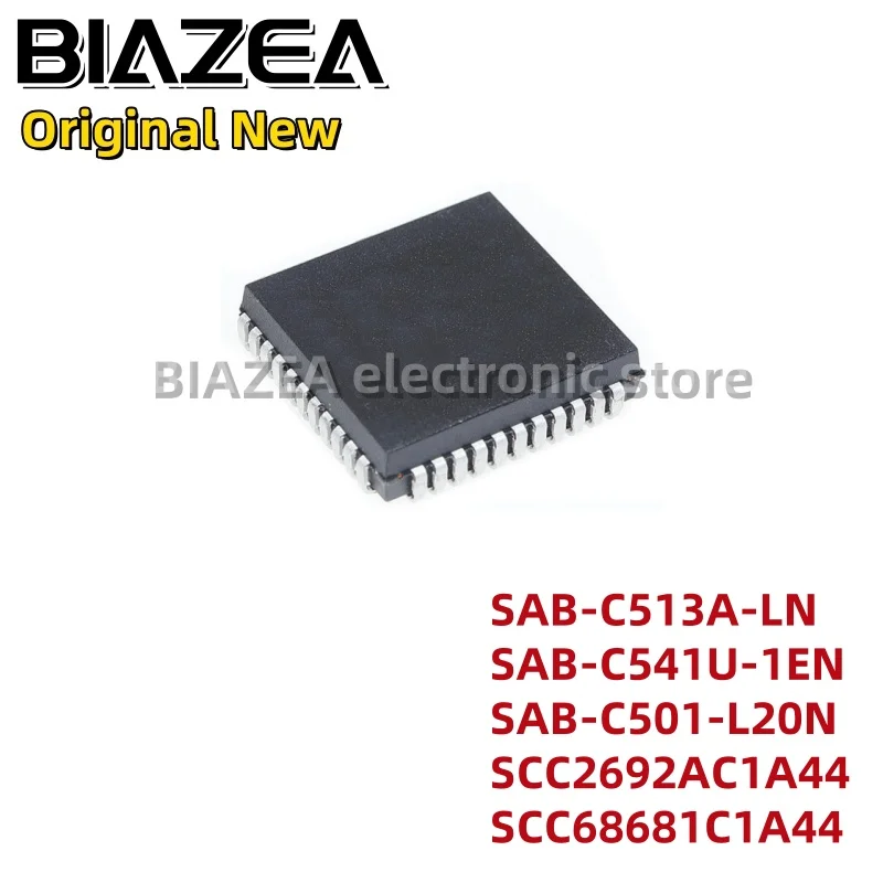 1piece SAB-C513A-LN SAB-C541U-1EN SAB-C501-L20N SCC2692AC1A44 SCC68681C1A44 PLCC-44