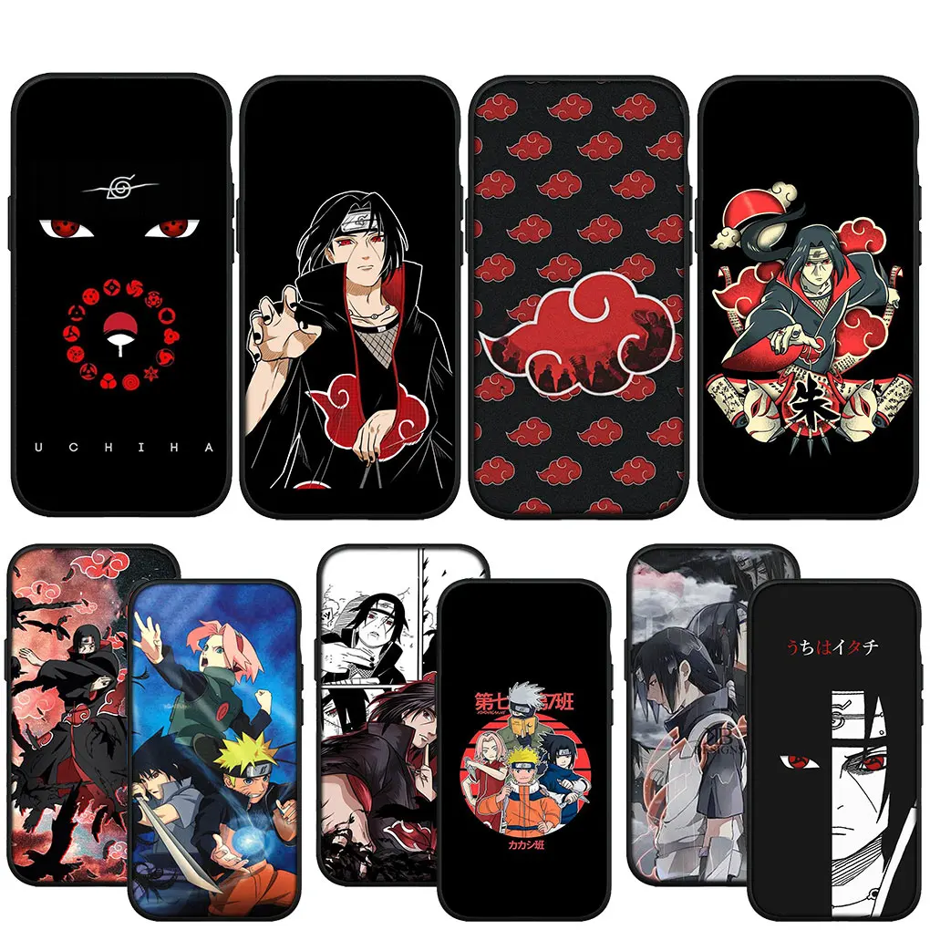 Japan Cartoon Uchihas Itachis Akatsukis Cover Phone Casing for Apple iPhone 16 15 14 13 12 11 Pro Max 6 6s Plus + SE 16+ Case