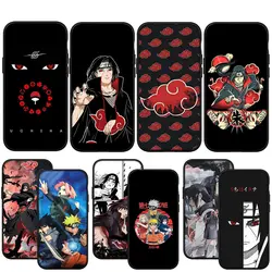 Japan Cartoon Uchihas Itachis Akatsukis Cover Phone Casing for Apple iPhone 16 15 14 13 12 11 Pro Max 6 6s Plus + SE 16+ Case