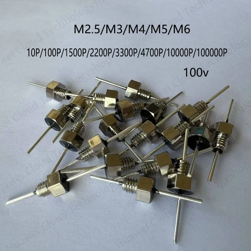 مكثفات من خلال النواة 10 قطع M2.5 M3 M4 M5 M6 مكثفات من خلال النواة مرشح اقتران ، فلتر مضاد للتداخل: v 1.8 p