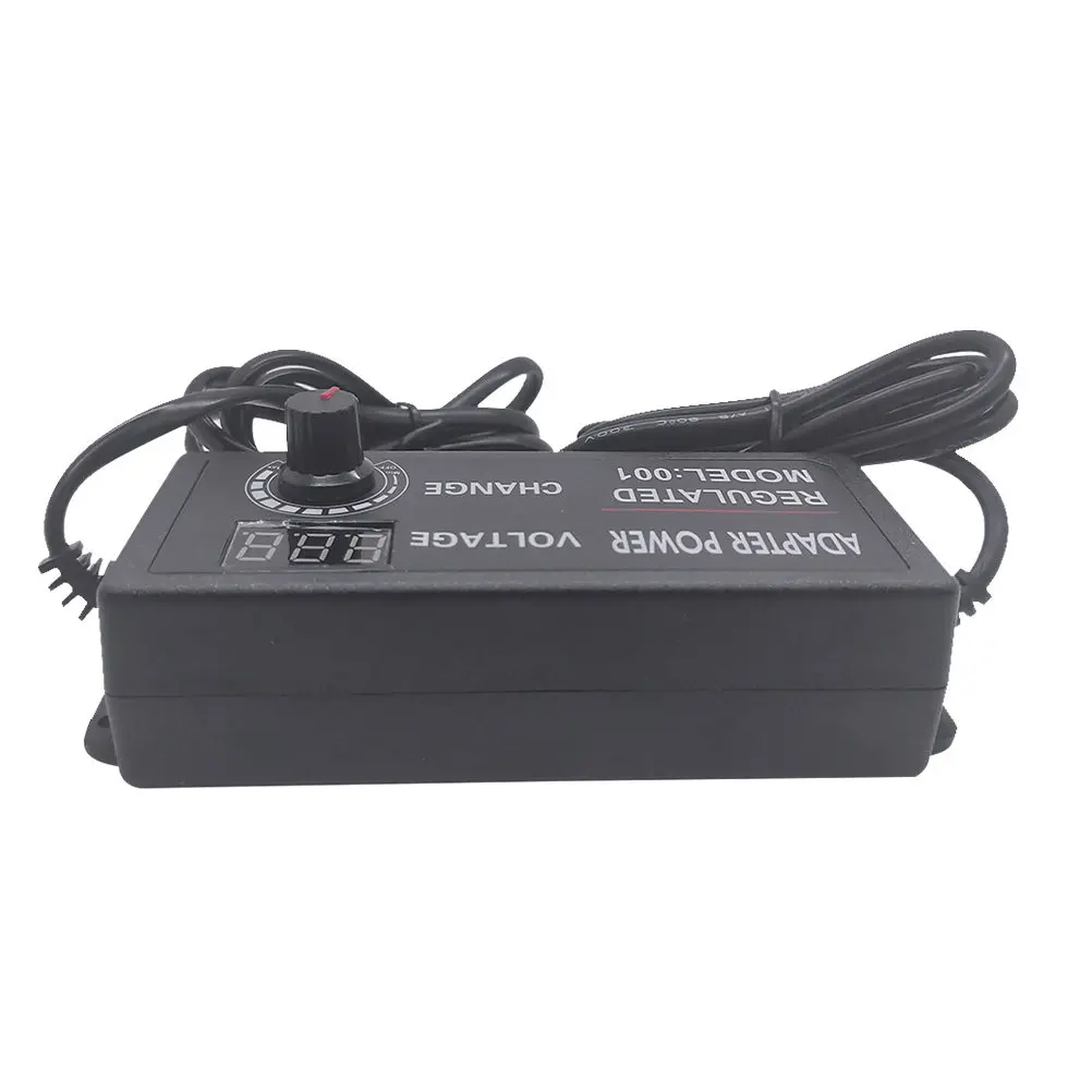 

Универсальный цифровой адаптер питания с регулируемым напряжением 12В/24В для LED-драйверов и радиоаксессуаров