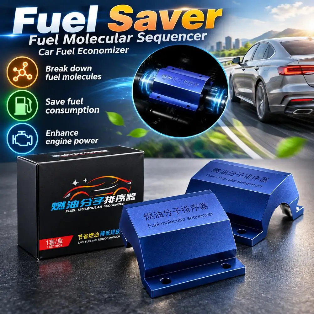 Fuel Molecular Sequencer Car Fuel Saver Energy Saving Device Universal Gasoline Diesel Engine Noise Reduction Power Booster