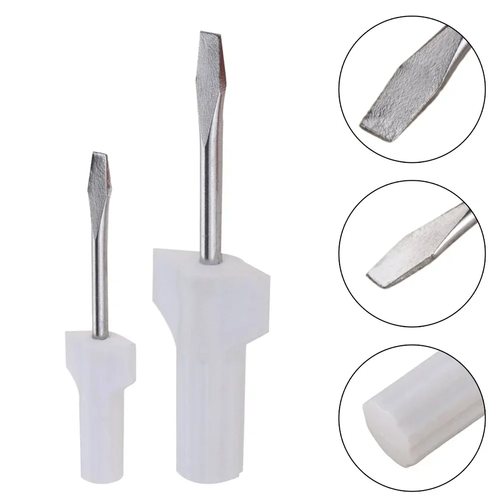 2Pcs Domestic Sewing Machine Screwdriver Set Repair Tools Big Small Flathead Sewing Machine Screwdriver Kit For Singer Butterfly