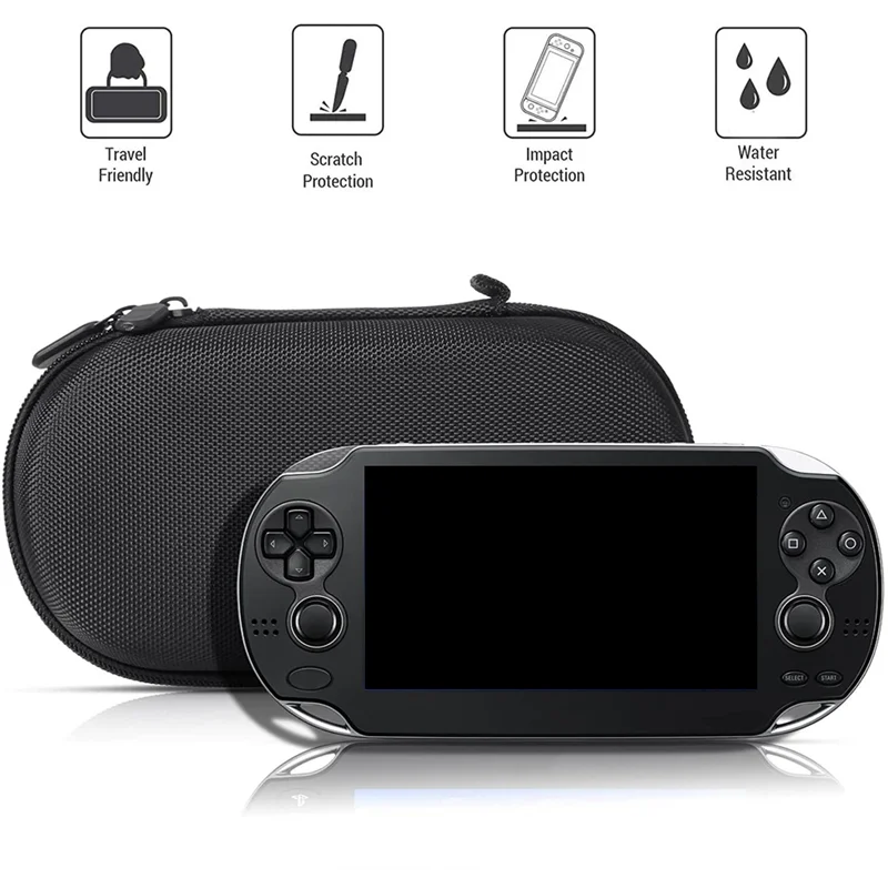 M16K-Organizer Fall Hard Shell Stoßfest Wasserdichte Tasche Staubdicht Tragbare Lagerung Box Für PS Vita 1000 Für PSV 2000