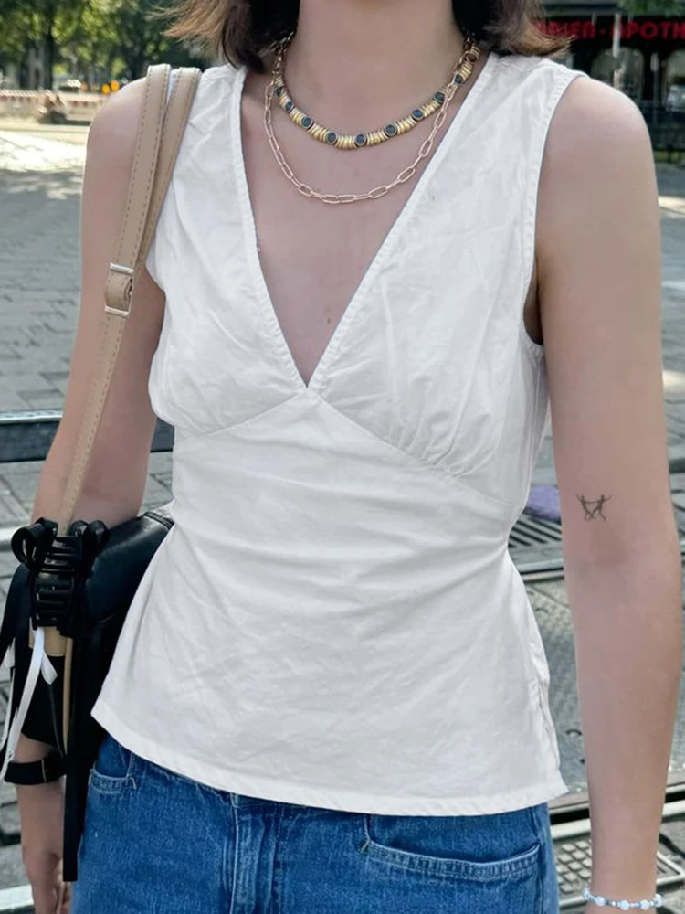 에이미웨이 퓨어 디자이어 BM 슬리 스윗 V넥 컬러 다용도 슬림 탑 슬리밍 이너웨어 탱크탑 여성 패션
