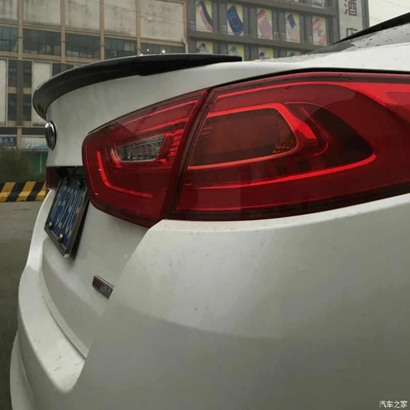 Car Accessories ABS Plastic Material Rear Wing Unpainted Primer Color Rear Roof Wing Spoiler For Kia K5 Optima Spoiler 2014 2015