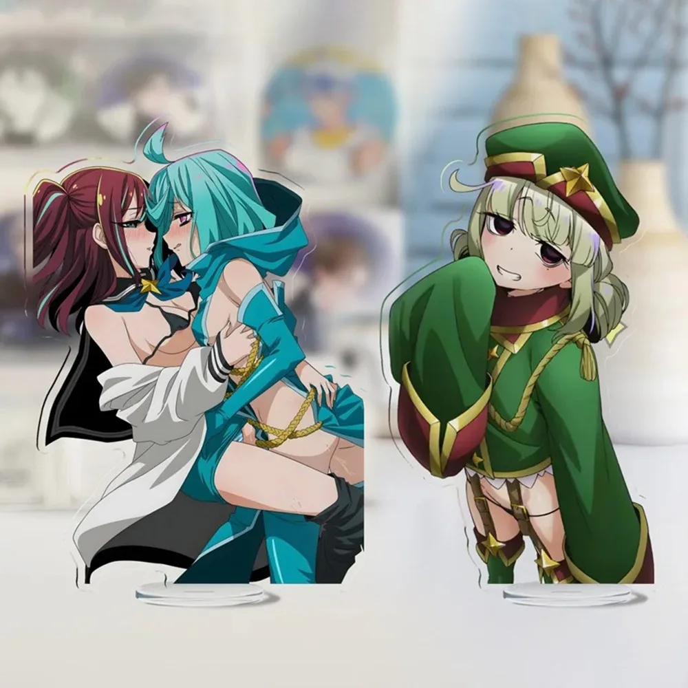 

Diy Anime Peripherals I Want To Be A Magical Girl Figure Acrylic Stand Model Custom Originality Cartoon Desktop Ornament Gifts