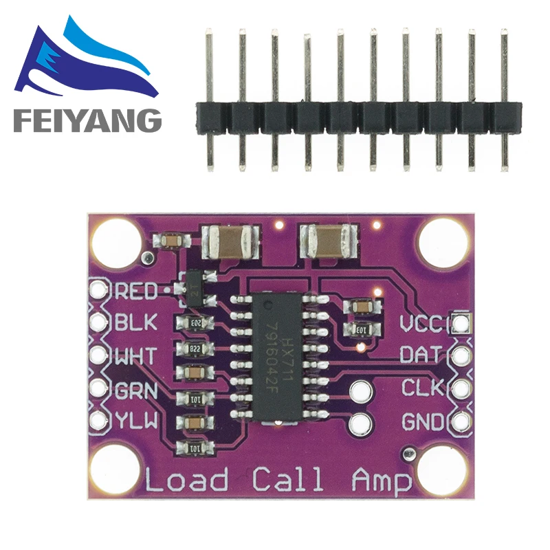 HX711 Weighing Sensor 24-bit A/D Conversion Adapter Load Cell Amplifier Board Weight Sensors