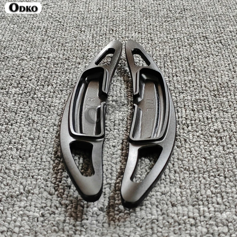 Per Porsche Macan 2022-2024 modello Accessori Auto In Lega di Alluminio Volante Auto Gear Shifters Paddle Shift Estensione