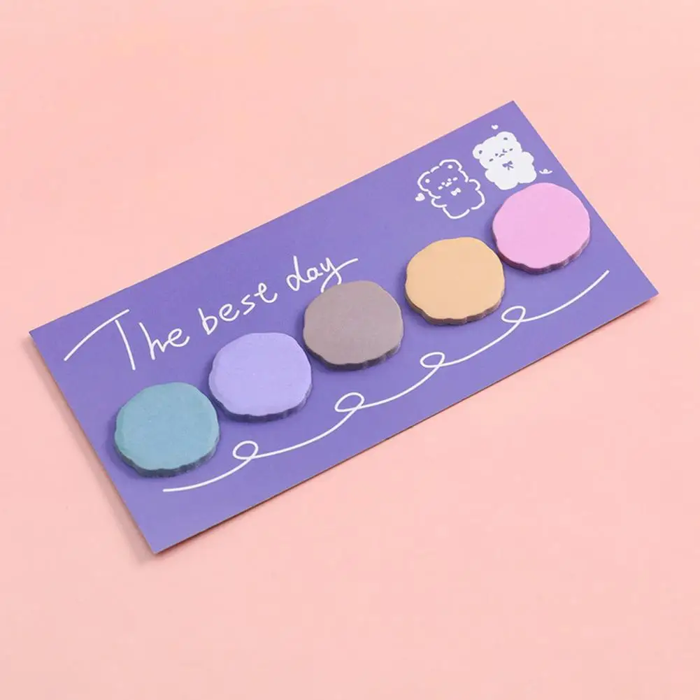 Convenient Page Stickers Paper Notepad Multifunctional Simple Style Student Diary Decoration Memo Pad  Recording