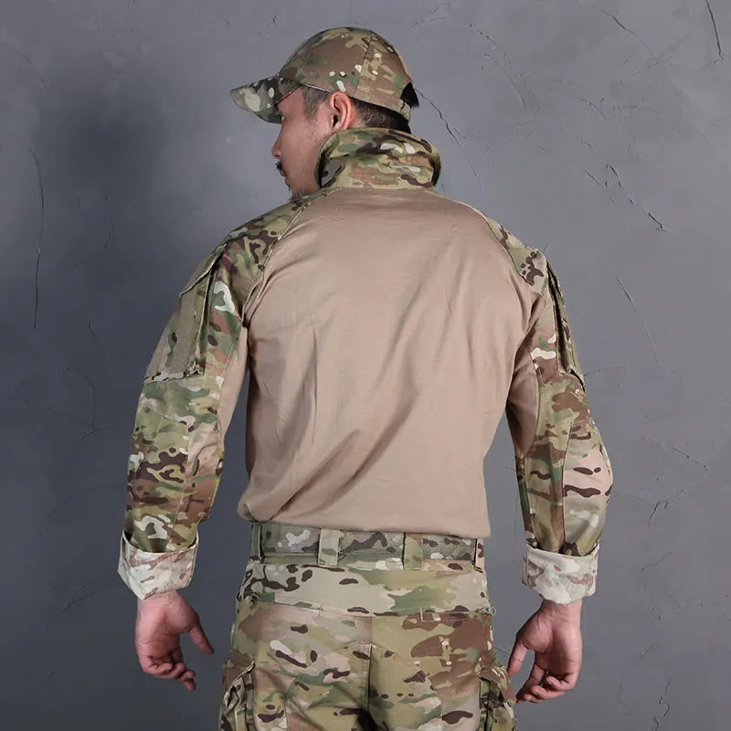 Emersongear E3 Kampf-T-Shirt für Herren Sportshirt Jagd-Einsatzoberteil Wandern Outdoor Nylon-Trainingsshirt Alte Version EM9322 – Detail 8