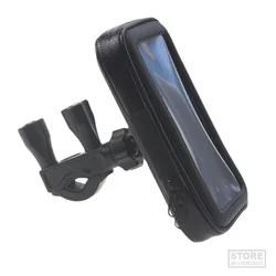 Motorcycle Phone Holder Waterproof Bag Rearview Mirror Mobile  Stand Mount Gps Support Riding Equipment Accessories