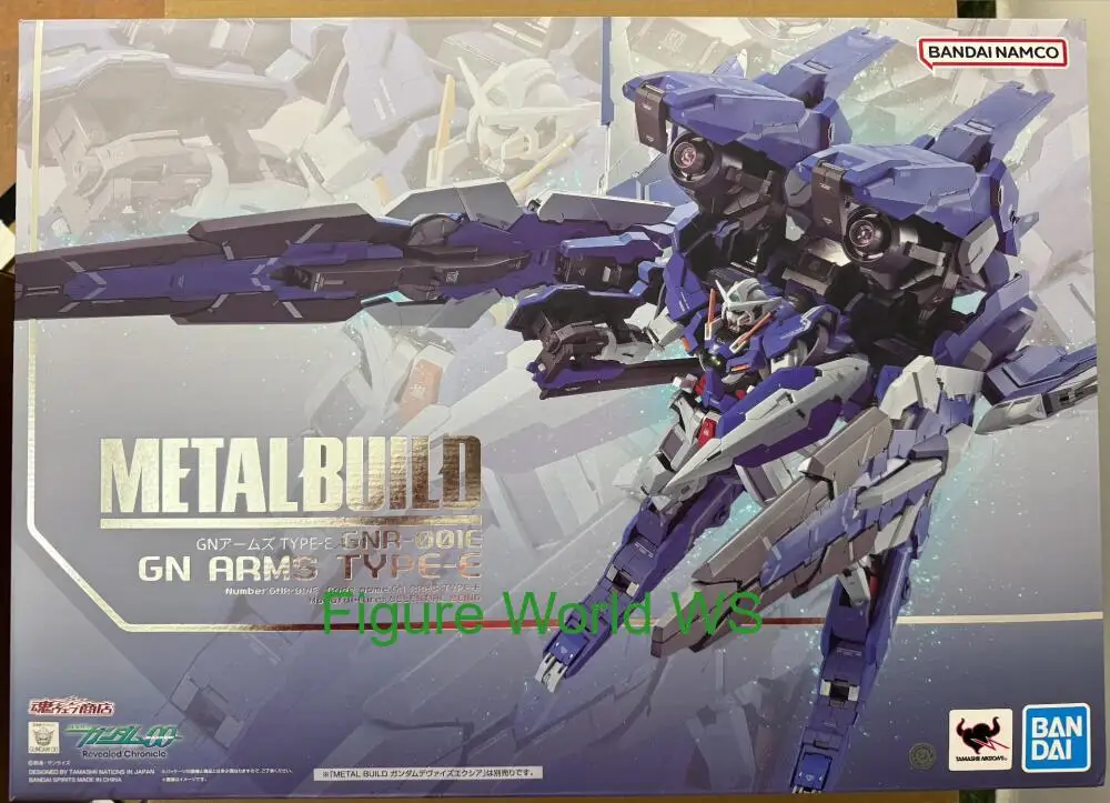 

BANDAI Mobile Suit Gundam 00 METAL BUILD GN ARMS TYPE-E GN+GNR-001E GUN-001+GNR-001E GN ARMOR TYPE-E Authentic Figure Model