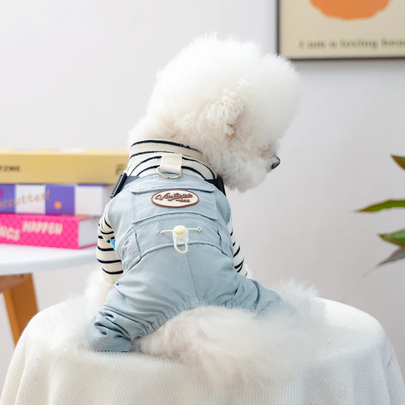 

Pet Circle Dog Cat Clothing Apparel Pet Supplies Autumn Winter Summer Workwear Overalls