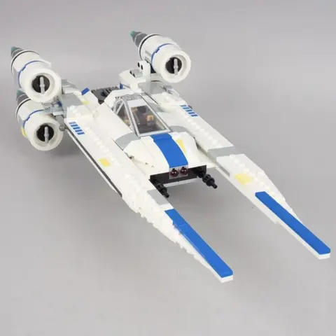 New  75399 U-Wing MOD Fighter Galaxy Space Battleship Building Blocks DIY Model Assembly Toy Christmas Birthday Gift