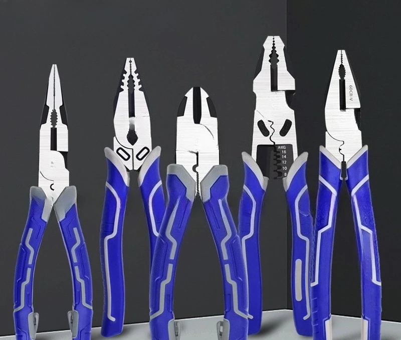 Industrial Grade Labor-Saving Pliers Multifunctional Pointed Nose Diagonal Wire Electronic Household Hand Tools