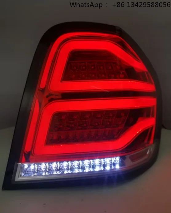 

2005-2010 Mercedes ML320ML350ML500 Rear Taillight Modification Assembly Row Lights Brake Lights Turn Signals Reverse Lights LED