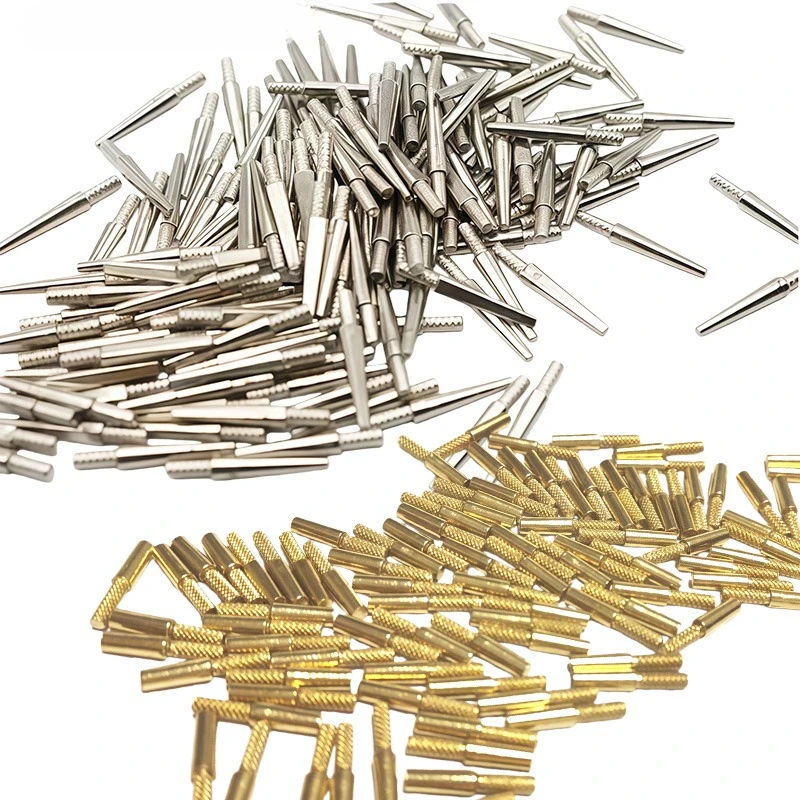 1000Pcs Solid Copper Dowel Dental Plaster Model Technician Dowel Dental Implant Dowel Durable and Sturdy Dental Lab Materials